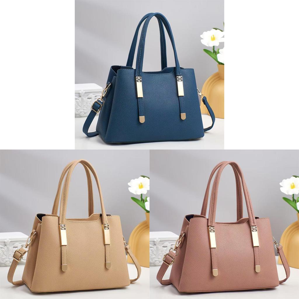 Womens Vintage Style Pu Motorcycle Bag With Zipper Closure For Day Use