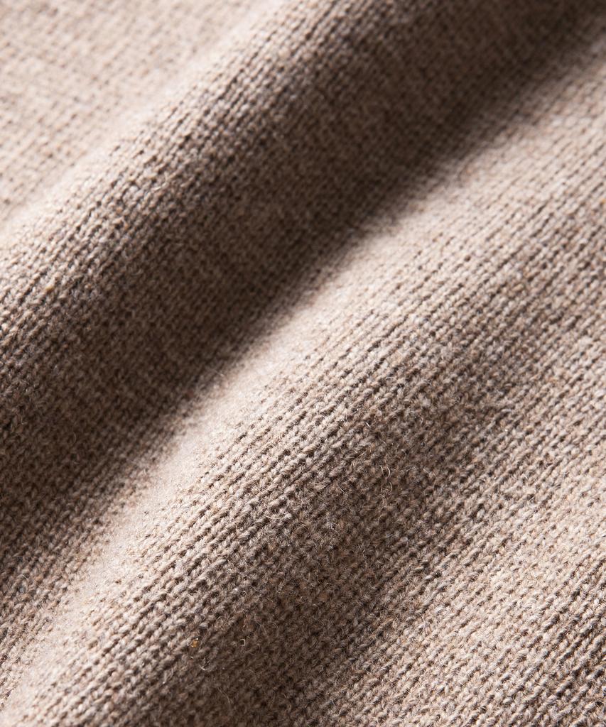 BEAT&SLNC Crew Neck Knit (Beige)