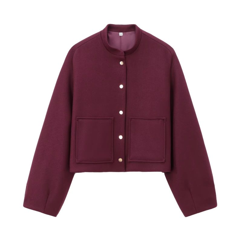 Kaslead New Arrival Women's Clothing Fashion Style Fashion Simple and Short Pilot Jacket Outwear 8741279