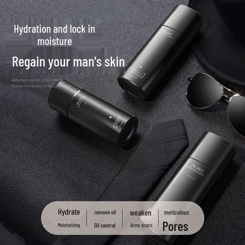 Hefengyu Men's Hydrating 3-Piece Skincare Set