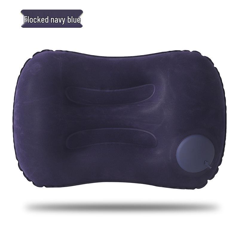 Inflatable U-Shaped Travel Pillow Set: Portable Neck Support for Airplane Journeys