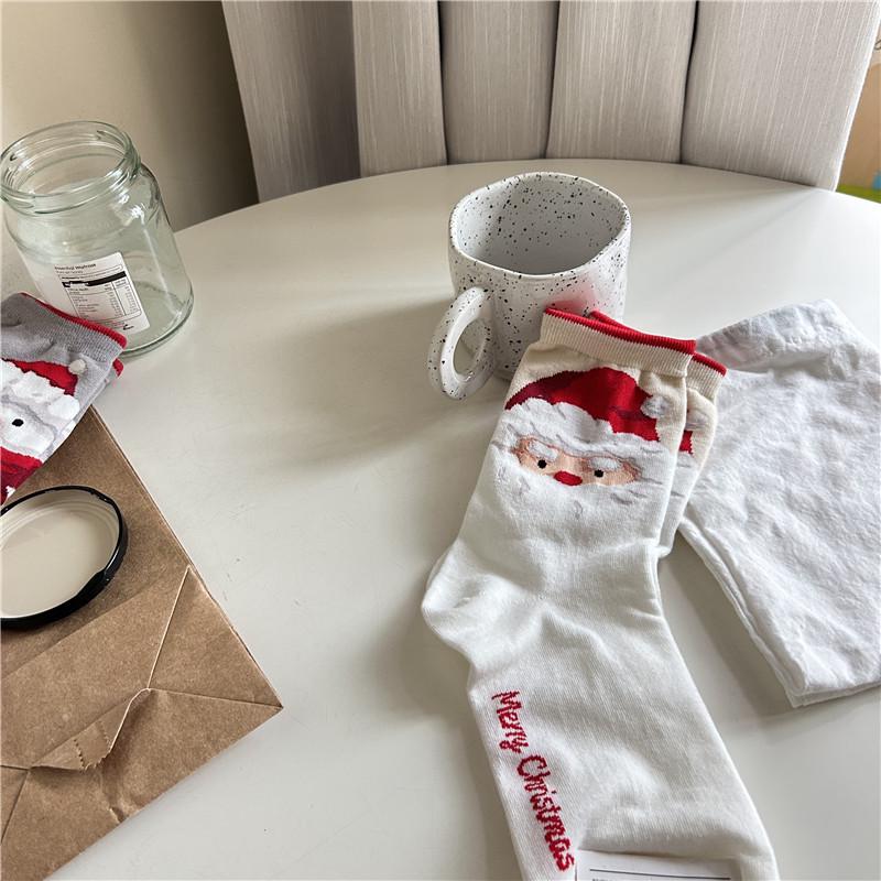 Kikiyasocks Women's Cartoon Style Mid-Calf Cotton Socks for Spring, Autumn, and Winter (W-C-322)