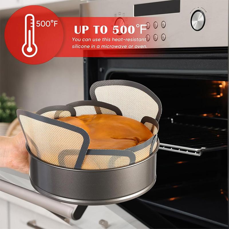 Silicone Baking Loaf Pan Mat Non-Stick Loaf Pan Liner Lifters Accessories Reusable Bread Loaf Pan Easy Clean Kitchen Tools