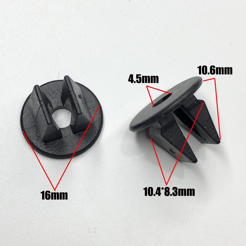 50/100PCS Headlight Fixing Washer Nut Baffle Retainer for Hyundai Kia Cars