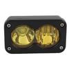 3 Zoll LED-Scheinwerfer Passend für Ridstar Q20 Fahrrad Fernlicht Scheinwerfer Super Hell mit 3-Pin IP68 Wasserdichtem Stecker