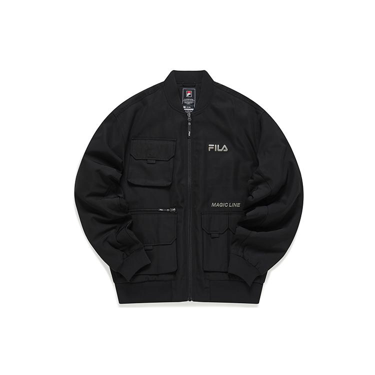 FILA Puffer Jacket Men s Jet Black F11M149909F-BK XXL