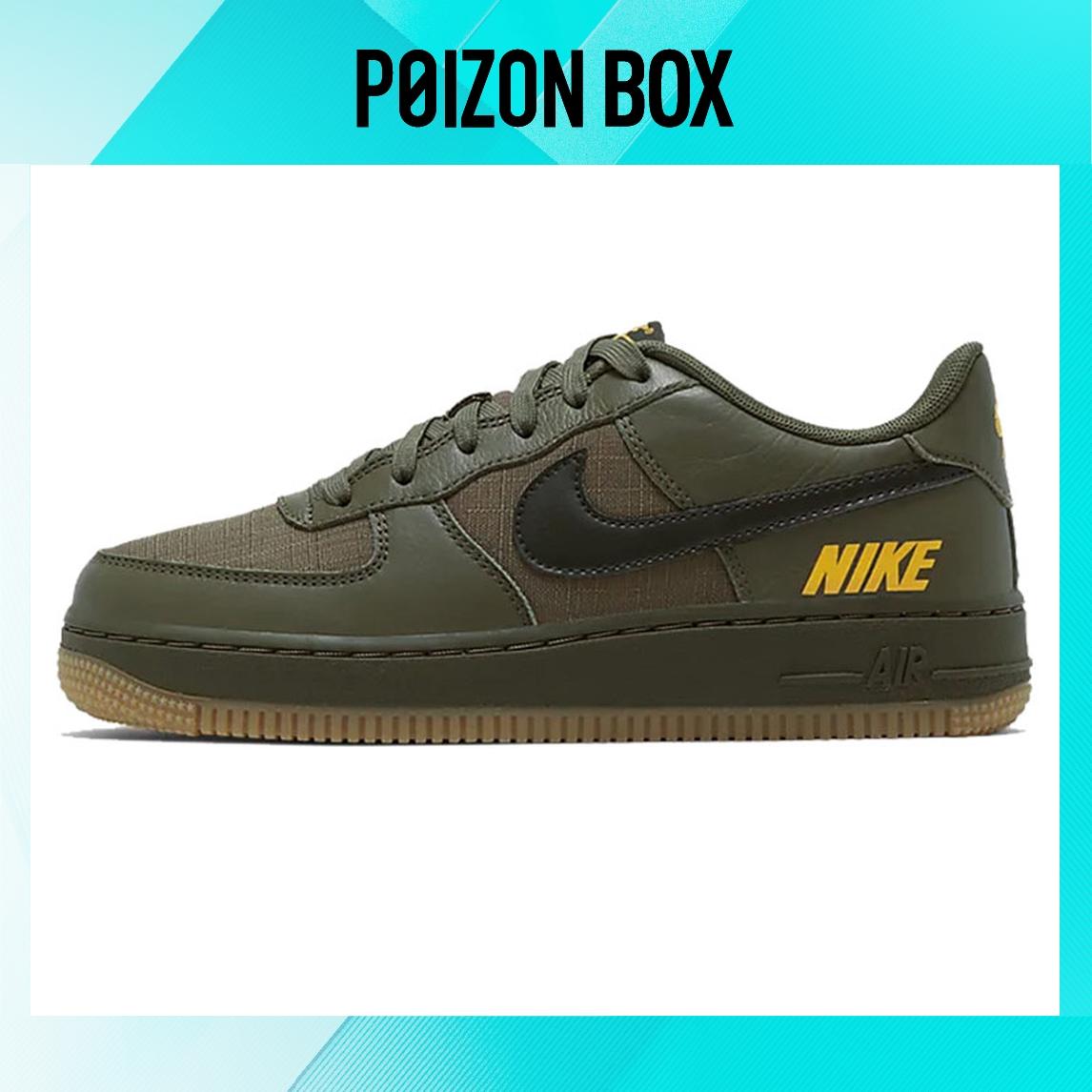 

кроссовки Nike Air Force 1 LV8 Skate shoes Gore-Tex BG Olive Medium Olive CQ4215-200