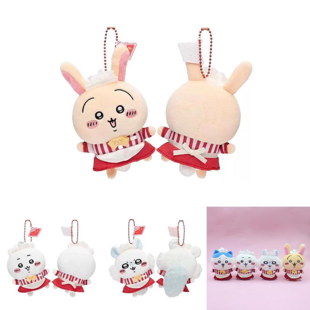 Adorable Japanese Style Plush Toy With Soft Pp Cotton Filling Cute Animal Keychain Accessory