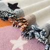 Line Graffiti Sofa Cover Towel  New Stars Sofa Cushion Lazy One Piece of Four Seasons Universal Chenille Blanket Carpet