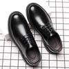 Men'S Black Leather Shoes Office/Casual Shoes JZ 6196-102