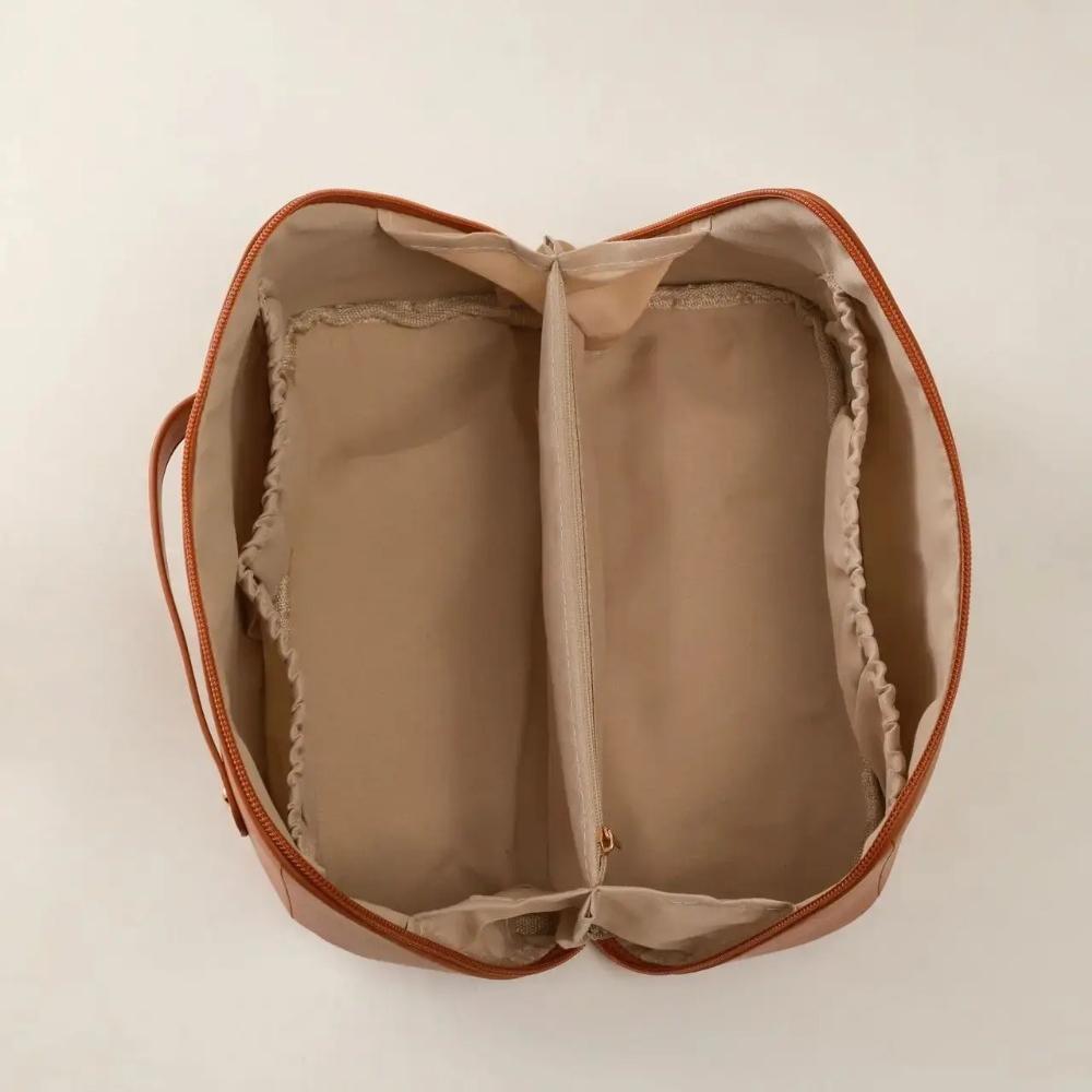 Kit de almacenamiento de cosméticos, neceser de viaje de gran capacidad, bolsa de maquillaje Ins Advanced Sense, bolsa de almacenamiento de cosméticos portátil