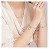Pandora China Limited Edition Shining Smiling Girl Heart Set 925 Silver Bracelet Women's Silver ZT2137