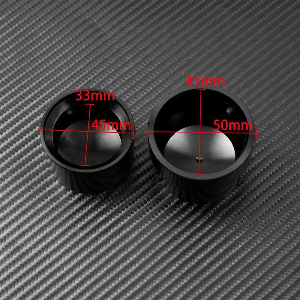 4pcs Motorcycle Front & Rear Axle Nut Covers Caps Black For Harley Sportster XL Dyna Fat Bob FXDF Touring Electra Glide Softail
