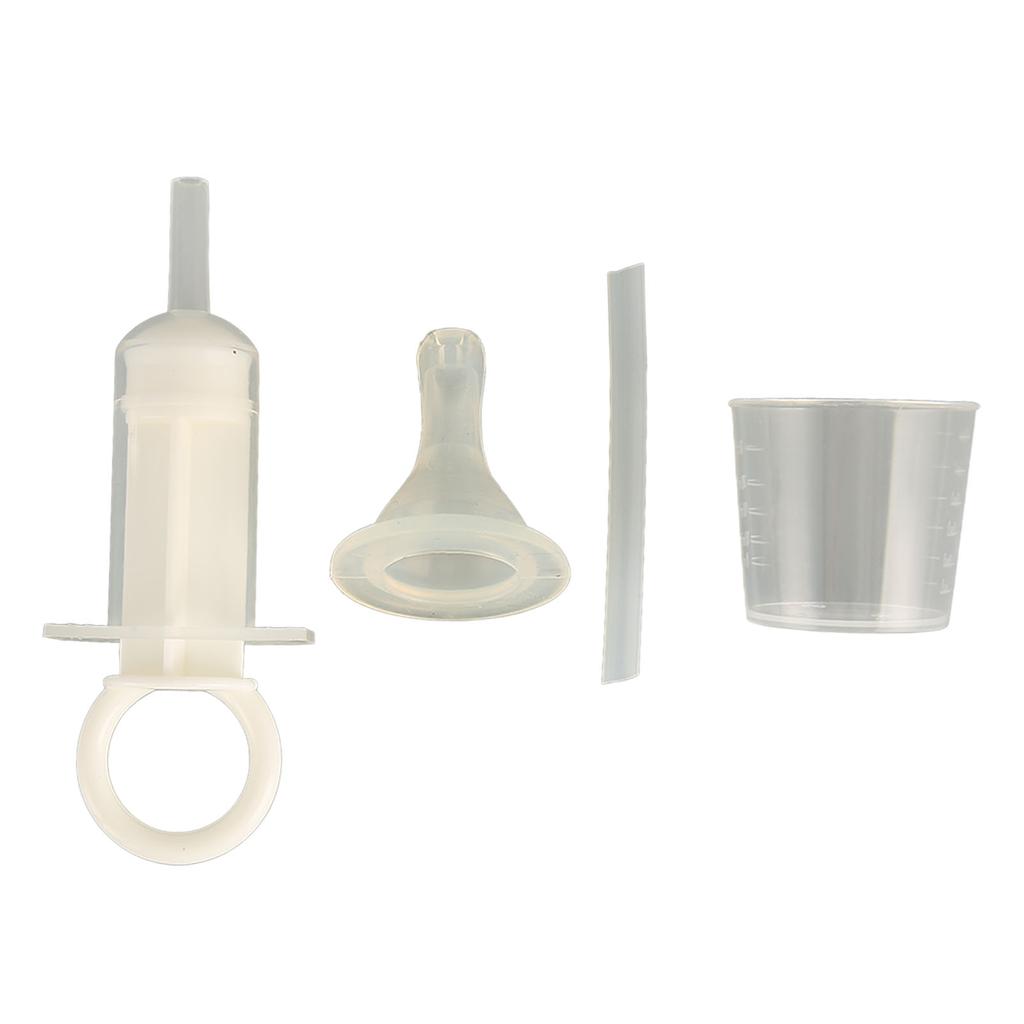 Pet Feeding Syringe Soft Tip Small Portable Silicone Pet Liquid Feeding Kit for Nursing Puppies