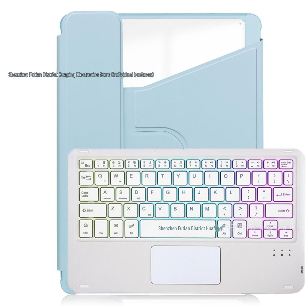 Lenovo Tab M11 Bluetooth Keyboard Leather Case with Pen Slot (Acrylic Shell) for 11-inch Xiaoxin Pad 2025