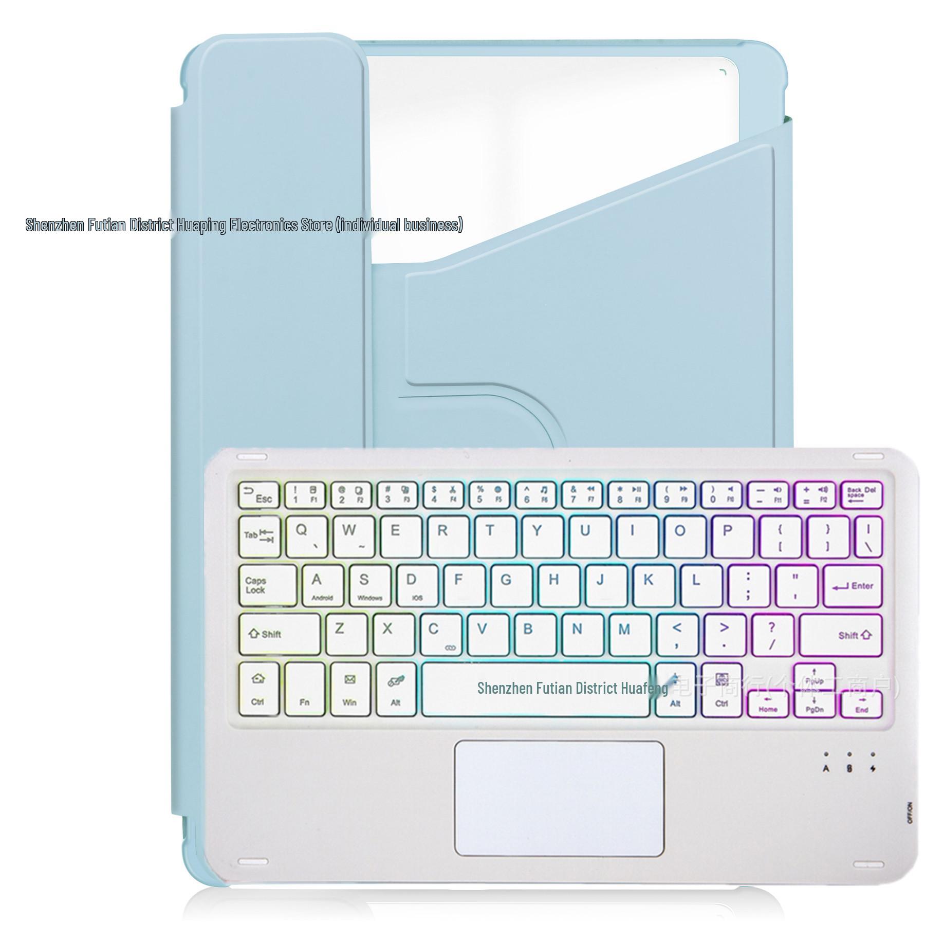 

Кожаный чехол-клавиатура Bluetooth для Lenovo Tab M11 со слотом для стилуса (Акриловая оболочка) для 11-дюймового Xiaoxin Pad 2025 Lenovo M11 11-inch