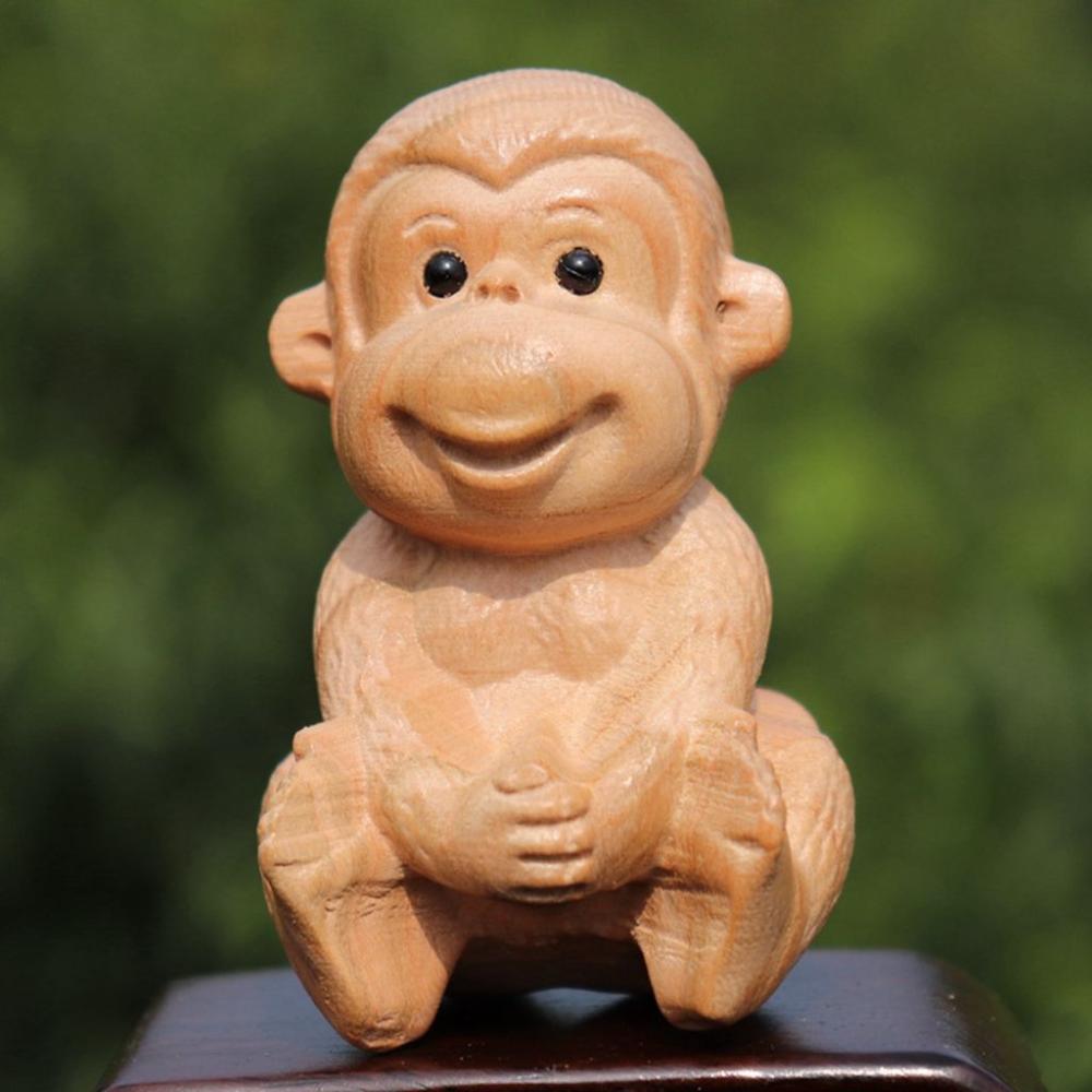

Warmhouse Gift 4 Styles Crafts Solid Home Decor Wise Monkey Статуэтка Фигурки обезьян Украшения для автомобиля