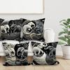 4-piece Modern Elephant Decorative Pillowcase Set, Modern Style with Zipper Closure, Perfect for Sofa, Living Room, and Bedroom