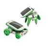 Plane Boat Assembling Ship Fan 6-In-1 Science Toy Birthday Gift Solar Power Robot  Children's Toy