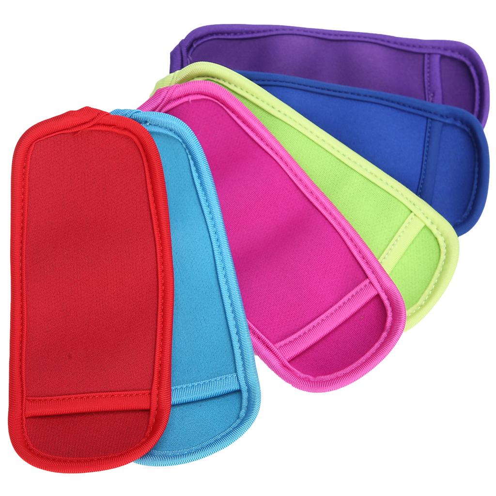 6 Stück Tragbare Eisbonbon-Tasche Eis-Lutscherhalter Hüllen Zubehör für Party Barbecue