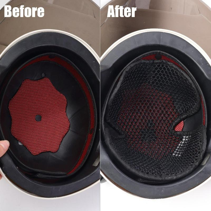 Motorcycle Helmet Insert Liner Cap Cushion Pad Breathable Quick-drying Sweat Wicking Helmet Insulation Lining Pad