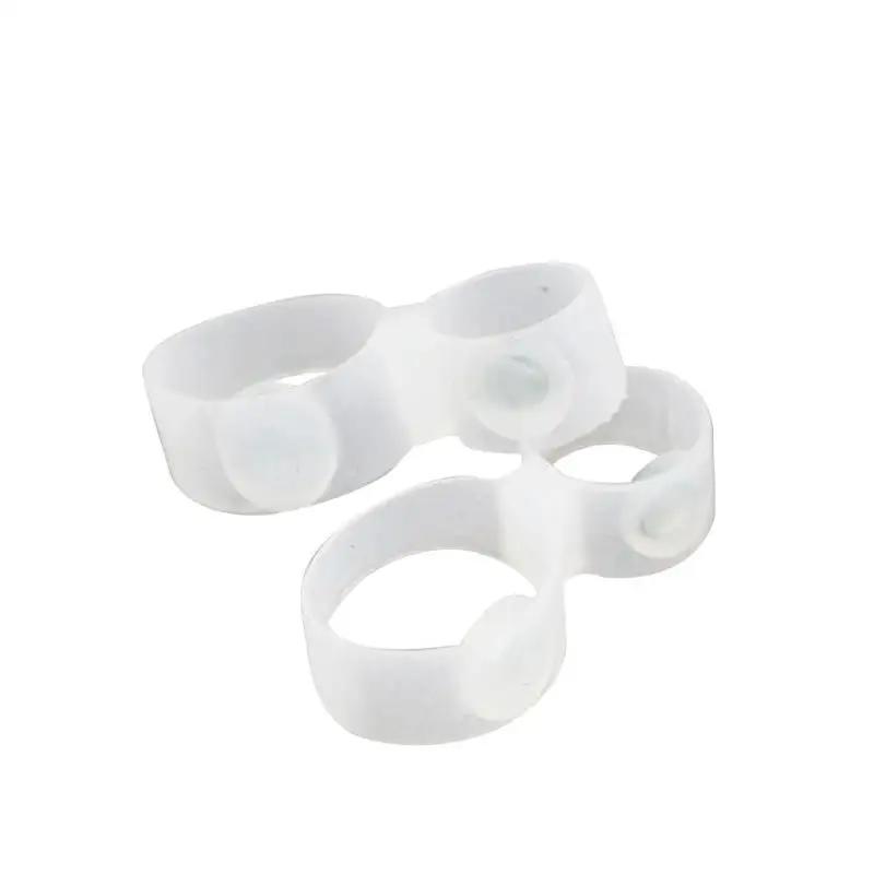 1/4/5/10 Pair Magnetic Therapy Slimming Toe Rings Fast Lose Weight Burn Fat Reduce Fats Body Silicone Foot Massage Toe Rings