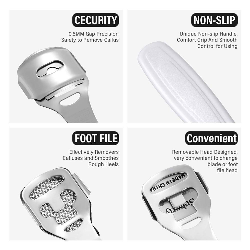  Foot Care Pedicure Machine Callus Shaver Hard Pedicure Cutter Blades Tool Knife Shaver R9V5
