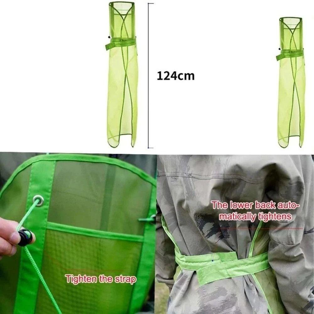 Mesh Lawn Mower Apron Breathable Garden Work Suit Portable Lawn Mower Protective Apron