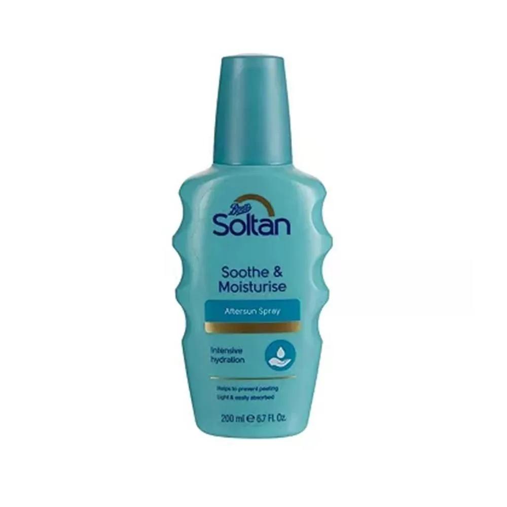 Soltan Aftersun Spray 200ml 1 Pack Soothe & Moisturize