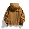M-8XL Oversized Jacket Men's Hooded Jacket Work Suit