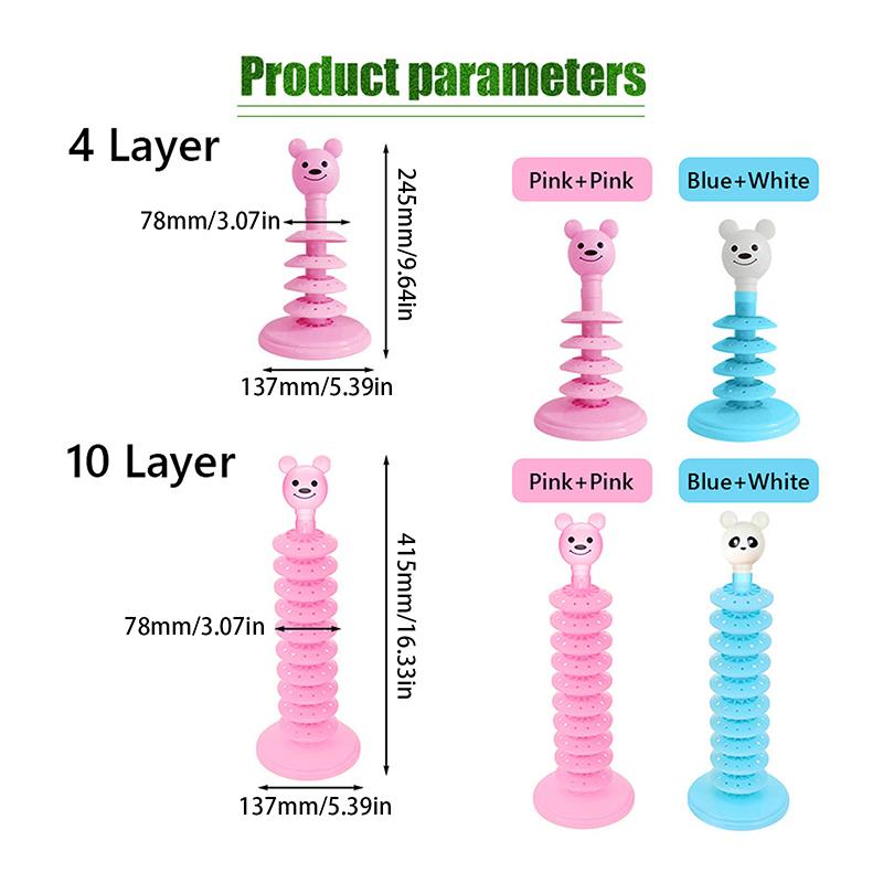 Multi-Tier Lollipop Stand Adjustable Lollipop Holder Display Rack Party Dessert Sucker Drying Bracket Base Stick Candy Holders