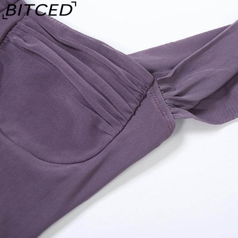 BITCED Spring/Summer Women's Collection: Sensual Strappy Halter Neck Split-Hem Fitted Maxi Dress