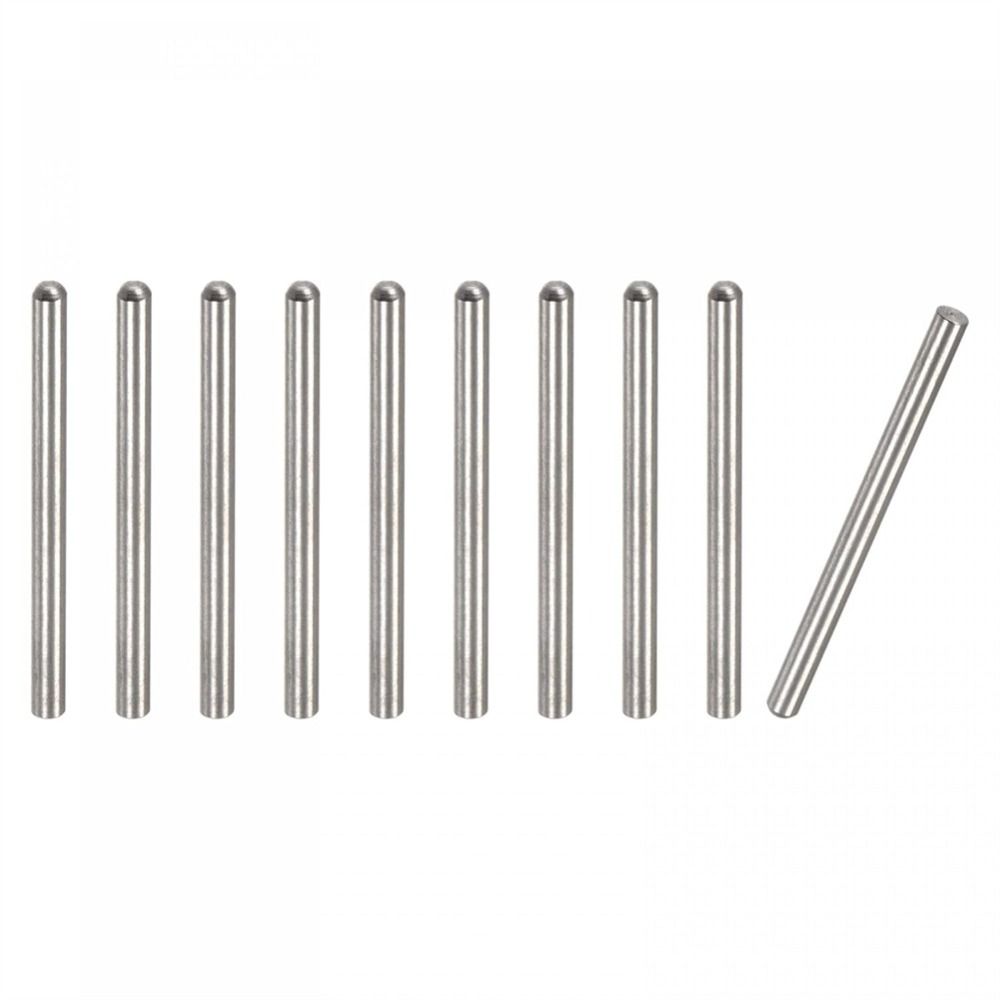 10Pcs Stainless Steel Bunk Bed Pins 28/30/35/40/45/50mm Length Round Head Smooth Fasten Elements