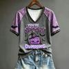 Women's Halloween Cute Printed Short Sleeve T-Shirt