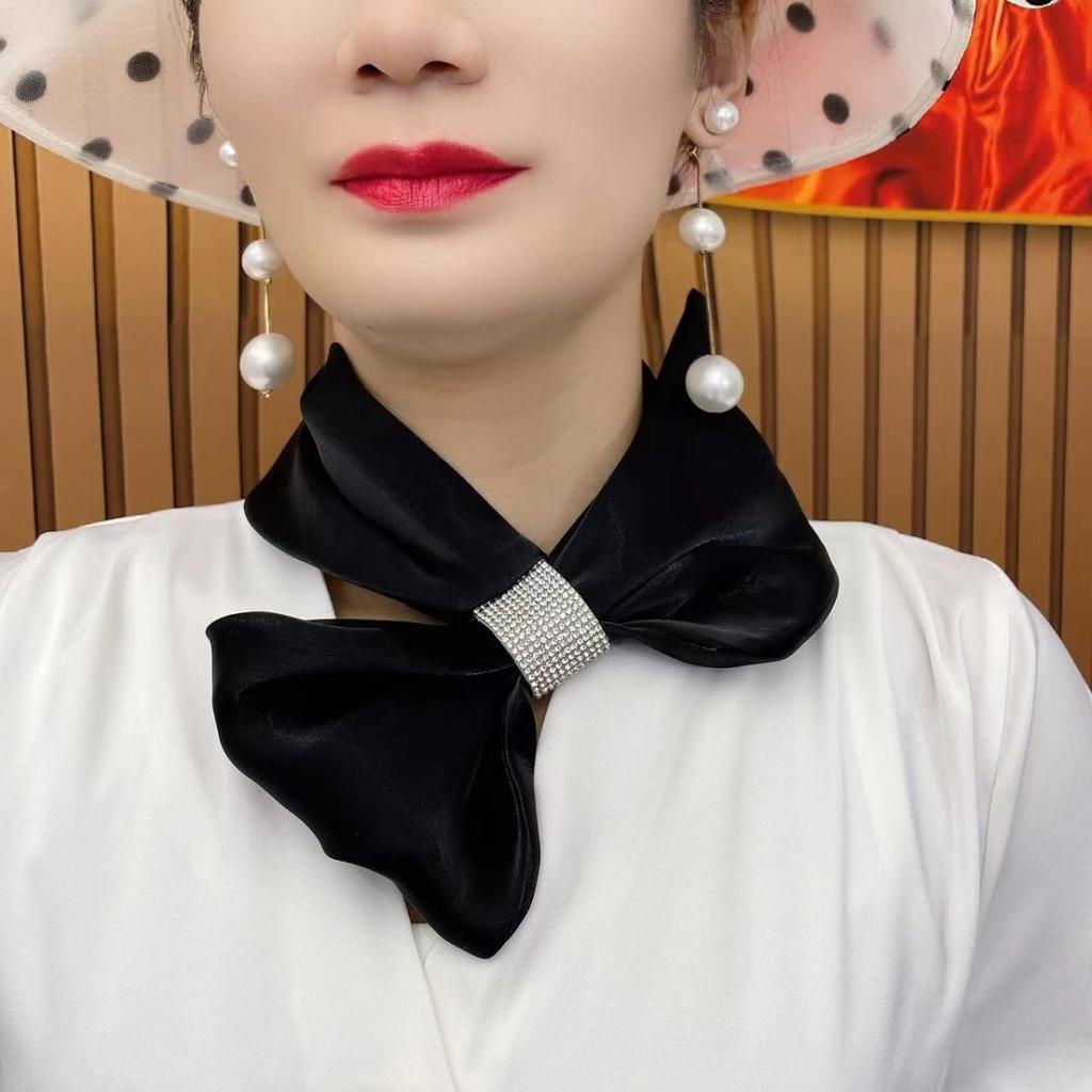 New versatile scarf, stylish and thin silk scarf