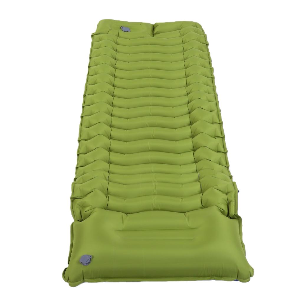 Camping Sleeping Pad with Built in Pillow Foot Pump TPU Thick Self Inflating Sleeping Pad for Hiking Backpacking