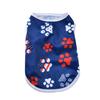 Summer National Flag Dog Vest - Thin & Breathable, Perfect for Independence Day Celebrations