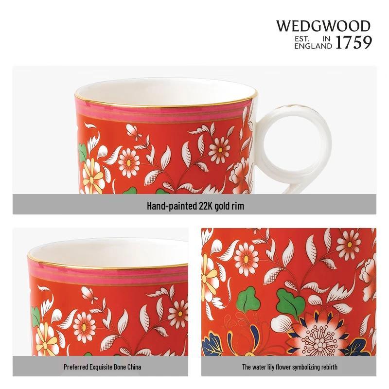 Wedgwood Ruby Bone China Mug