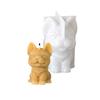Silicone Crafting Mold Candle Moulds Resin Art Moulds Dog Shape Craft Molds Candle Making Molds for Hand-Making