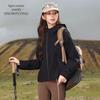 2025 Women's Outdoor Casual Hooded Short Workwear Jacket