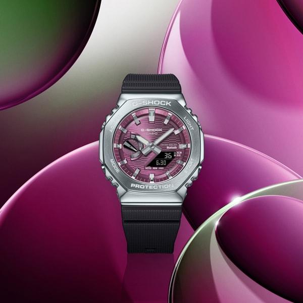 Casio G-SHOCK 2100 Series Metal Bezel GBM-2100A-4BJF Wrist Watch for Men