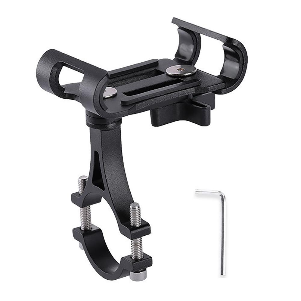 360 Degree Rotatable Motorcycle Phone Mount Black Bike Phone Holder Road Bike Use