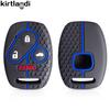 For Honda Civic Fit Accord Crv Jazz Srv Frv Pilot Silicone Car Remote Key Cover Protector Caps Key Case Shell