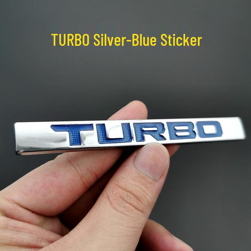 Turbo Emblem Sport Fender & Rear Car Sticker