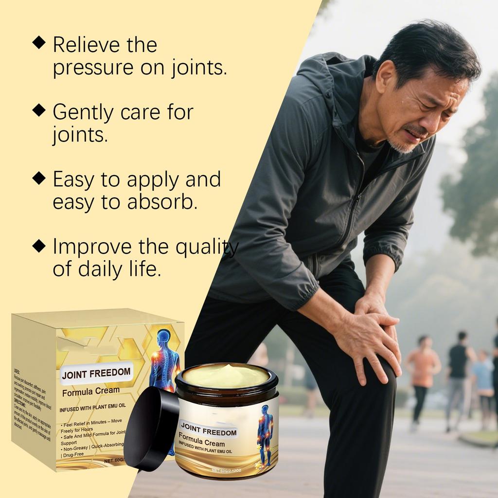 Joint Care Cream Gently Nourishes And Cares For Hands, Feet, Knees And Joints. Daily Massage Care Cream