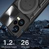 For Xiaomi Redmi Note 12 5G (India)/(Global)/Poco X5 5G Slide Camera Lid Phone Cover PC+TPU Kickstan