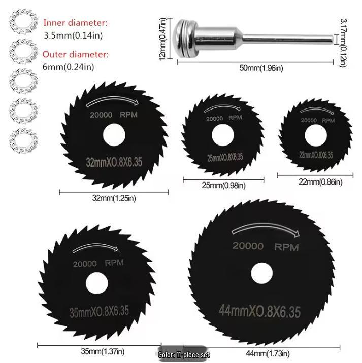 High-Speed Steel Hex Shank Saw Blade Set for Woodworking and PVC Pipe Drilling