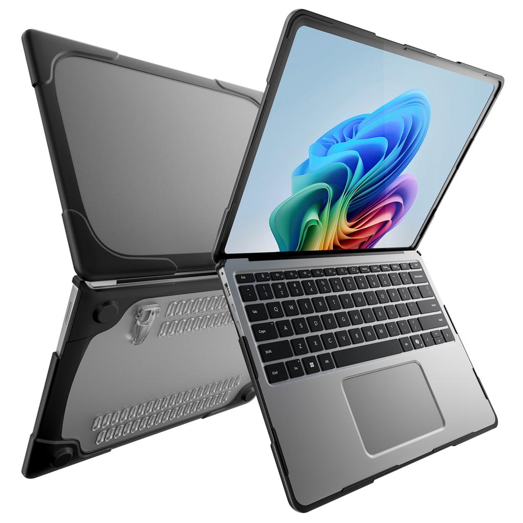 For Microsoft Surface Laptop 7 13.8-inch Laptop Case Stand Design Notebook TPU PC Cover