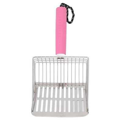 Cat Litter Scoop Detachable Handle Cat Litter Shovel Easy To Clean Stainless Steel Poop Scooper for