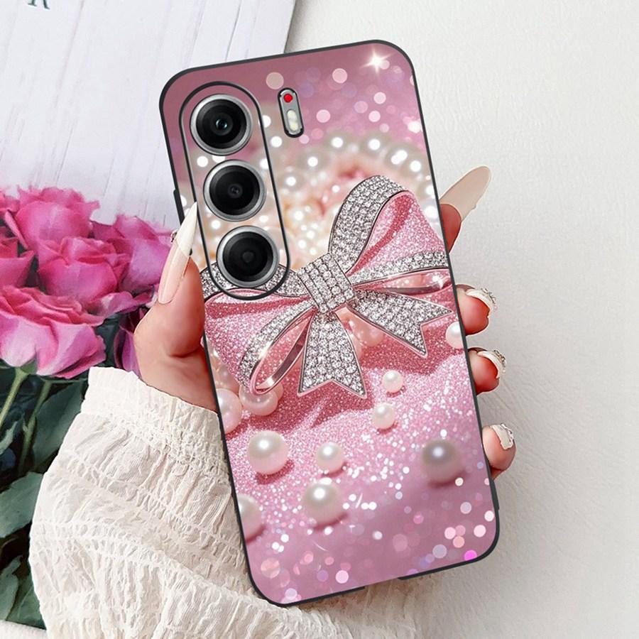For Tecno Camon 40 Pro 5G Case CM7 Cute Cat Cool Painted TPU Soft Silicone Back Cover For Tecno Camon40 Camon 40Pro Phone Cases